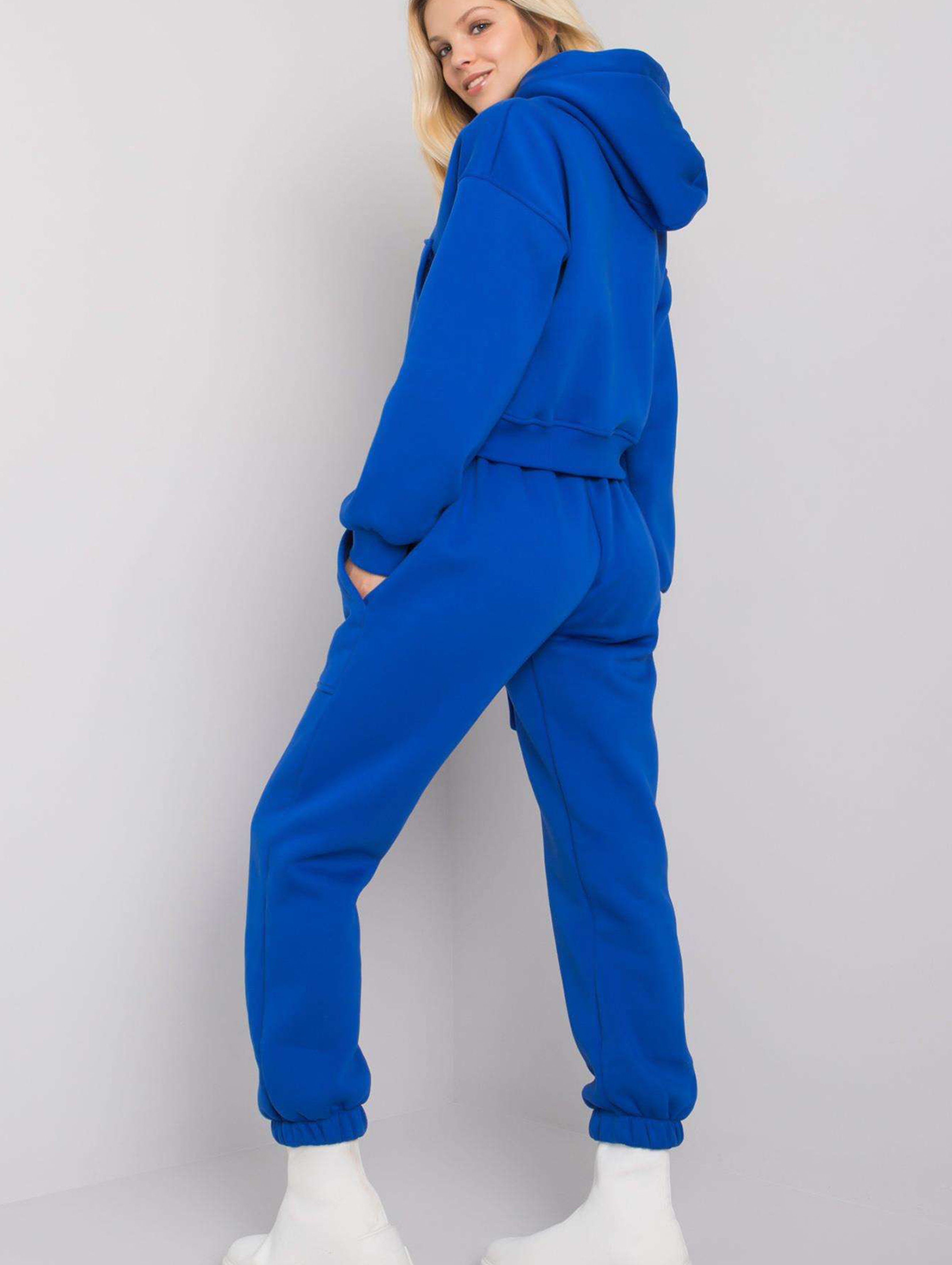 Ciemnoniebieski komplet dresowy bawełniany Solange