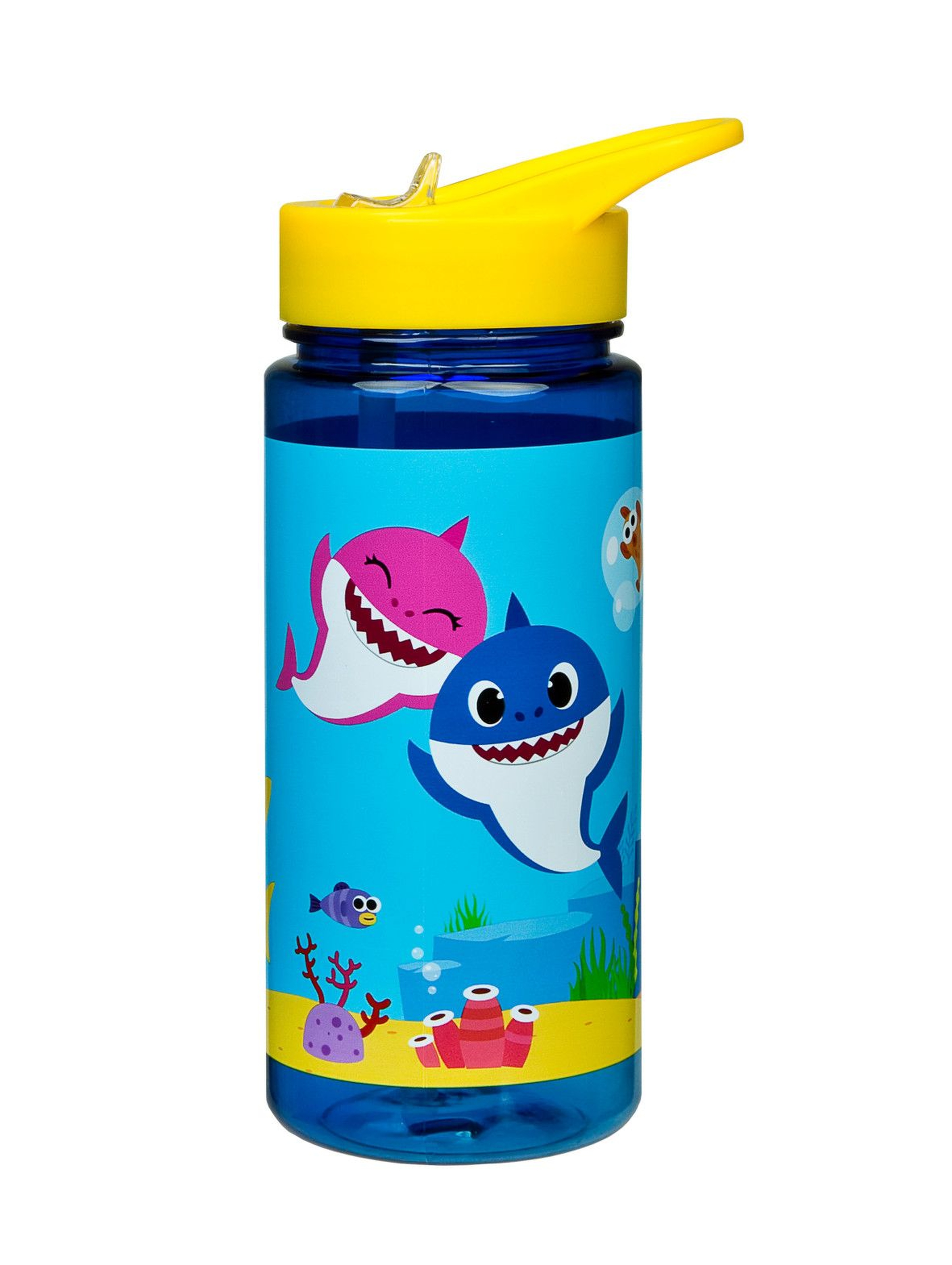 Bidon butelka Plastik BABY SHARK - niebieski