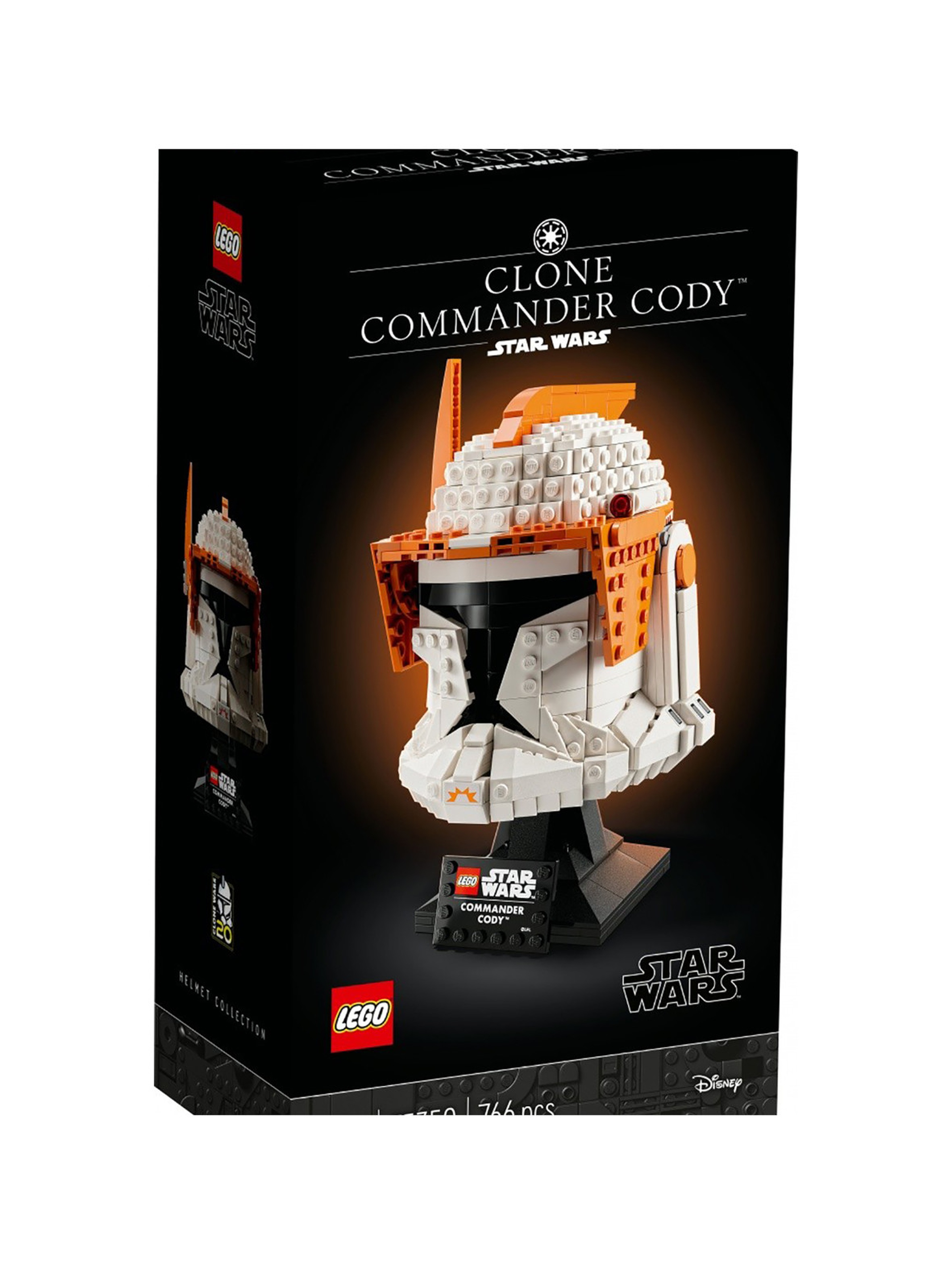 Klocki LEGO Star Wars 75350 Hełm dowódcy klonów Codyego - 766 elementy, wiek 18 +
