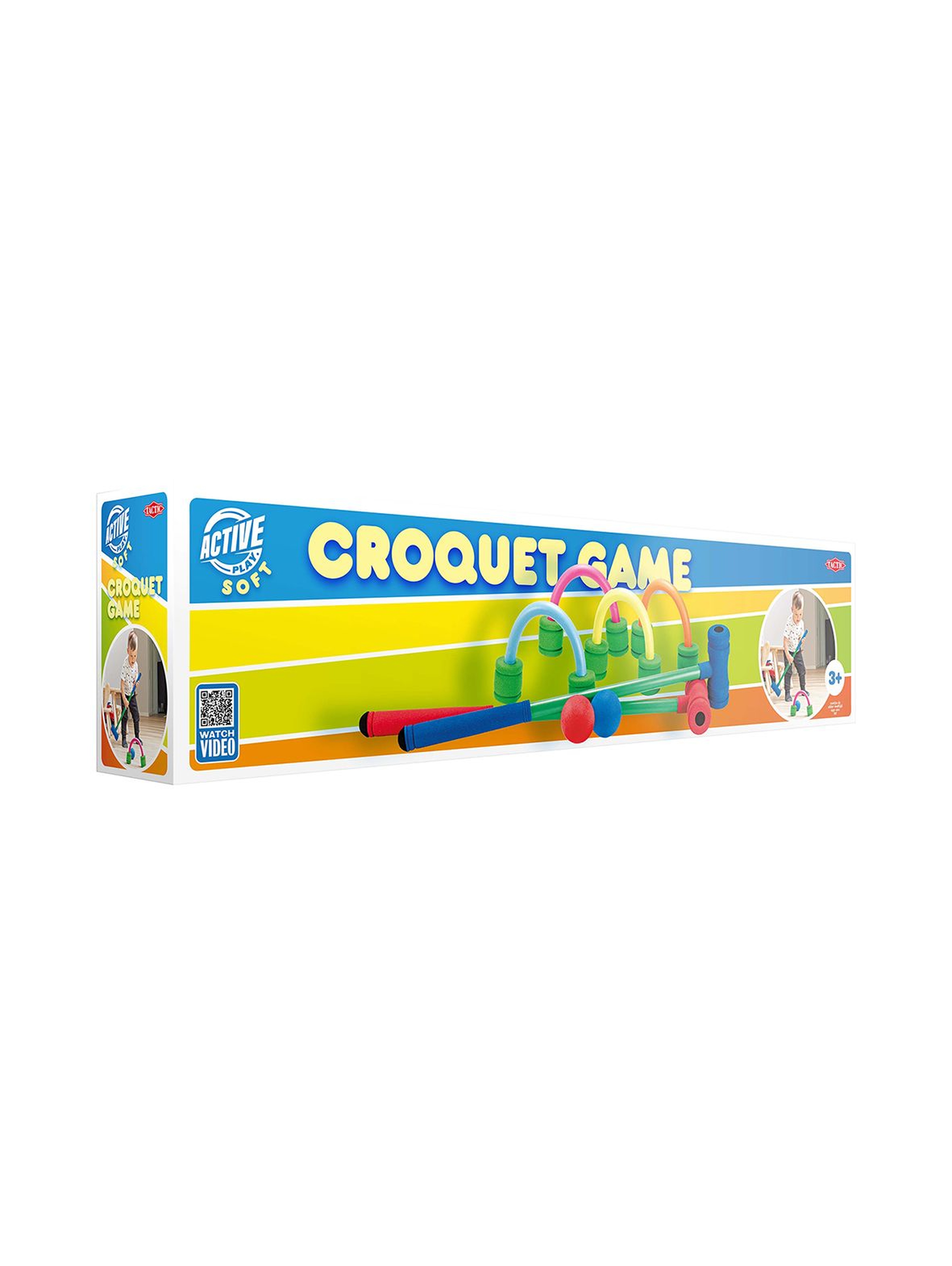 Gra plenerowa Miękki krokiet Soft Croquet Game 3+