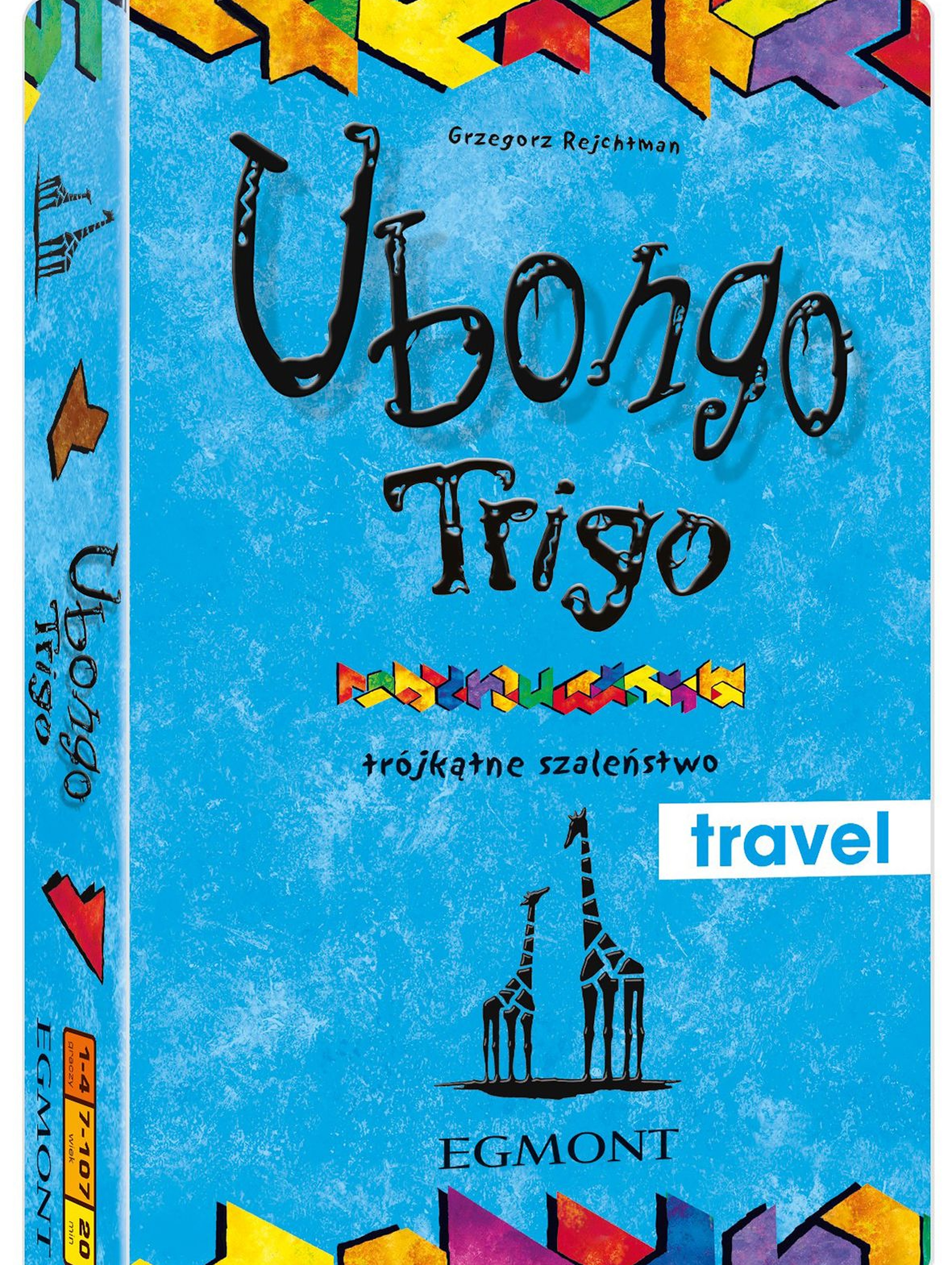 Gry dziecięce - Ubongo Trigo. Trójkątne szaleństwo wiek 7+