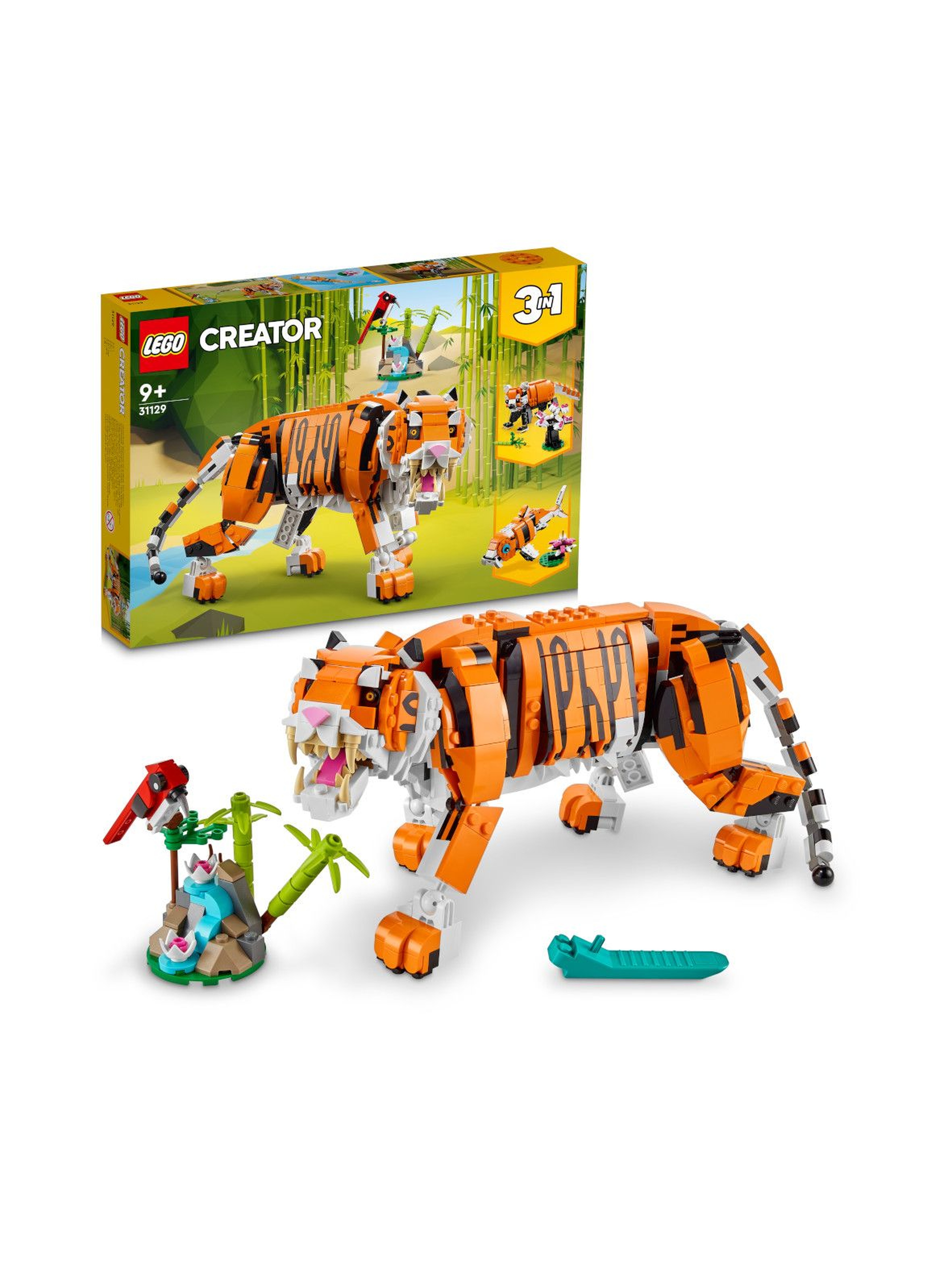 LEGO Creator 31129 Majestatyczny tygrys wuwiek 9+