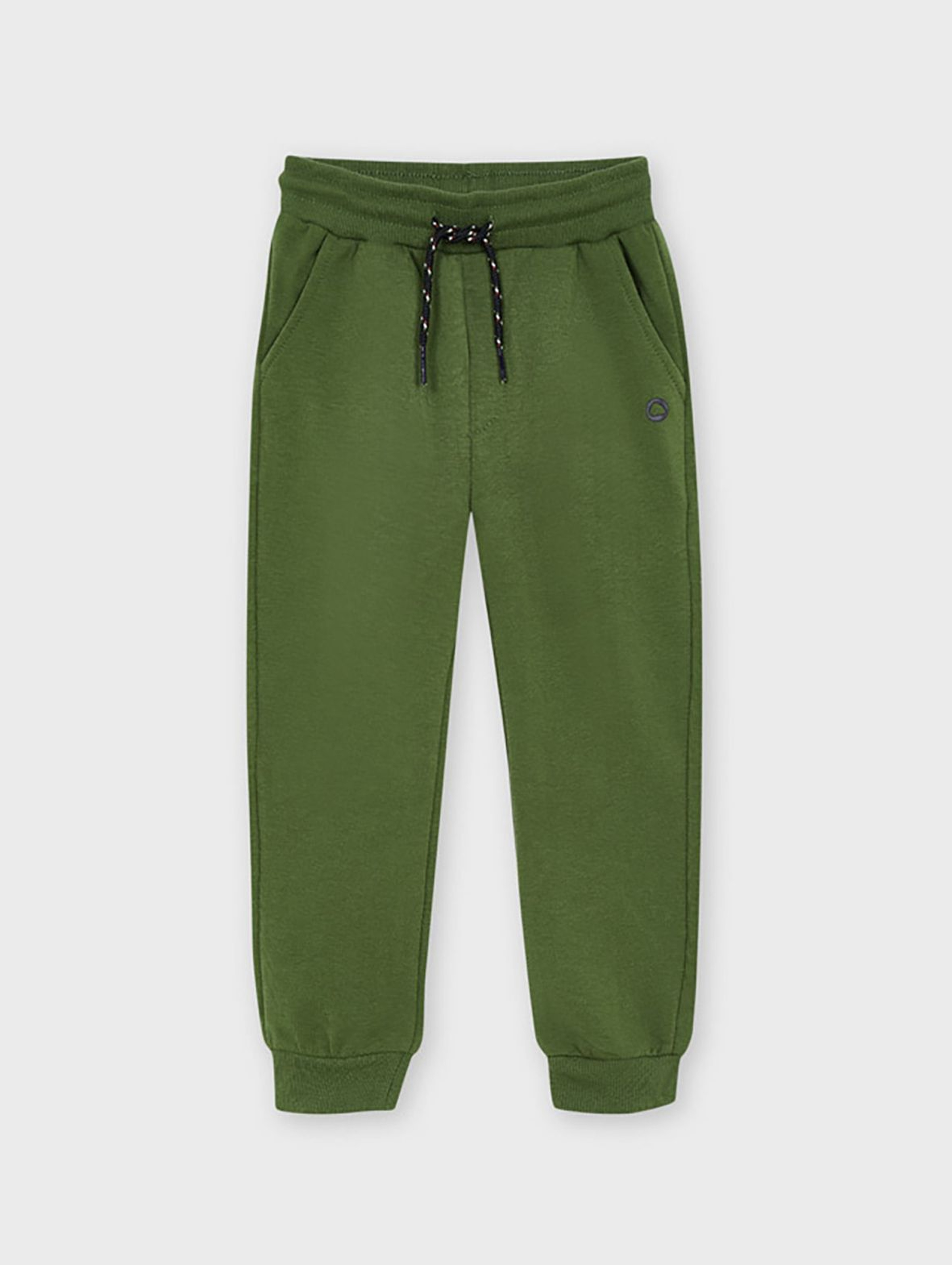 Długie chłopięce spodnie dresowe Mayoral - zielone