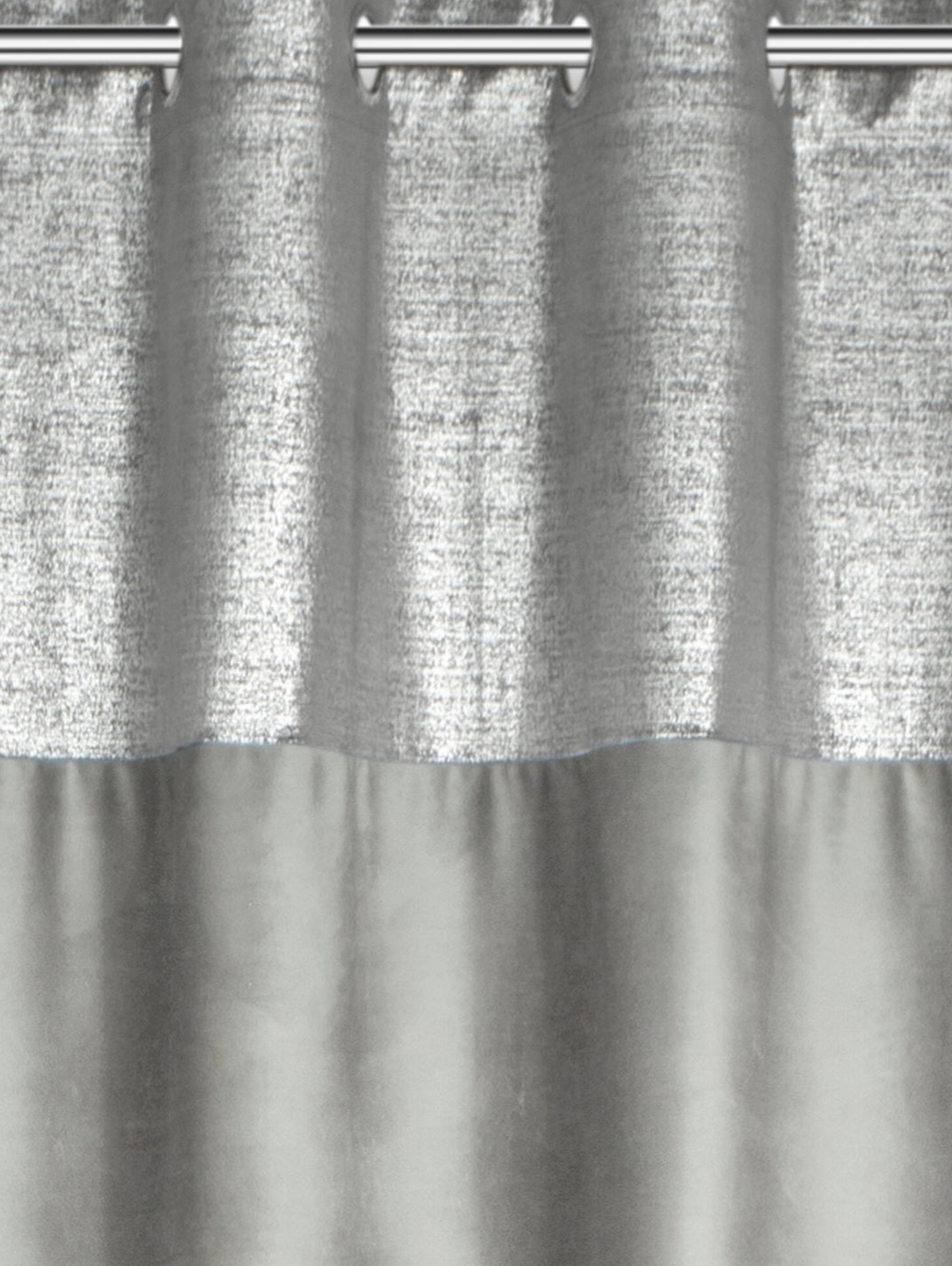 Zasłona gotowa peri 140x250 cm srebrny