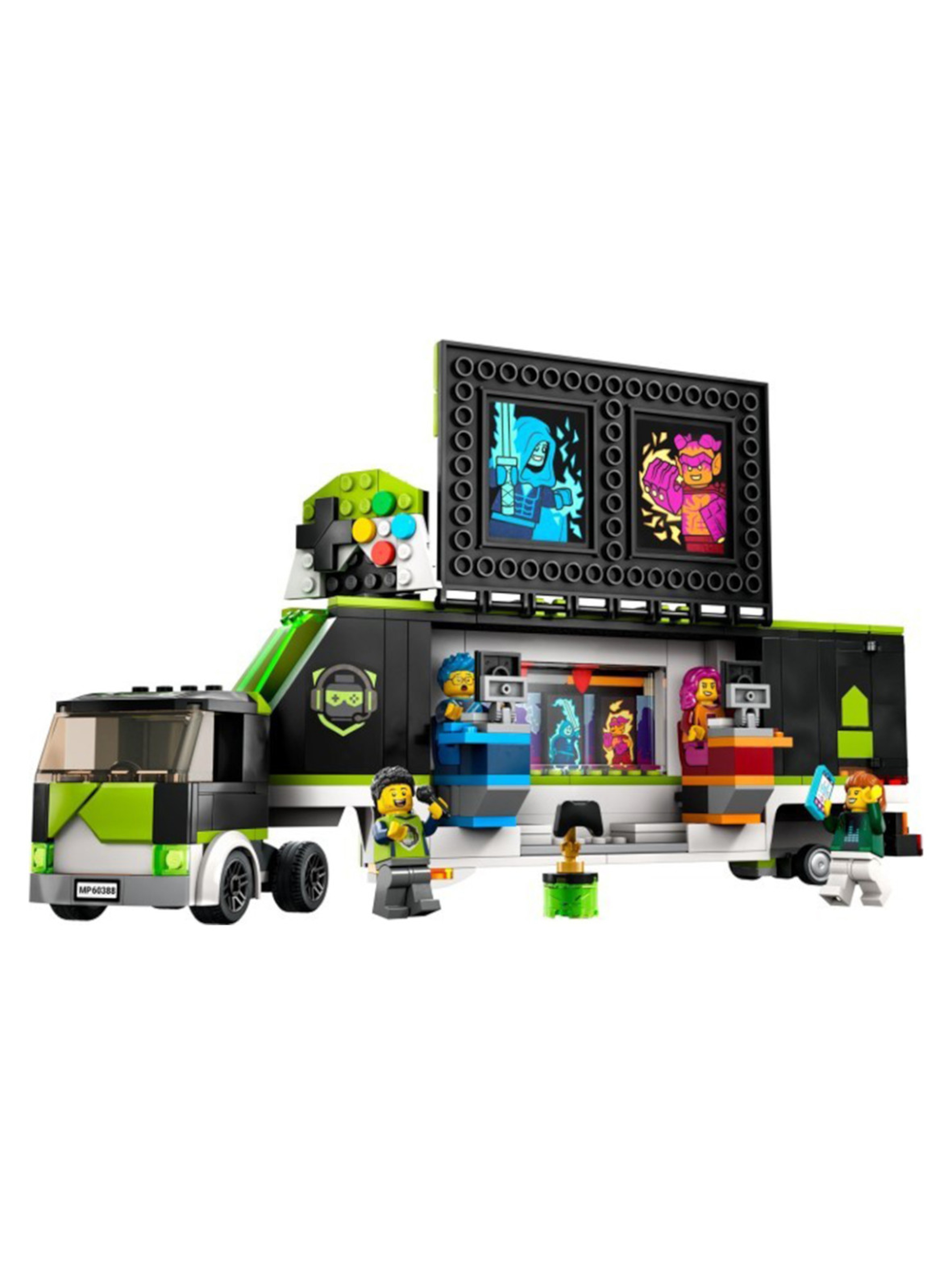 Klocki LEGO City 60388 Ciężarówka na turniej gier - 344 elementy, wiek 7 +