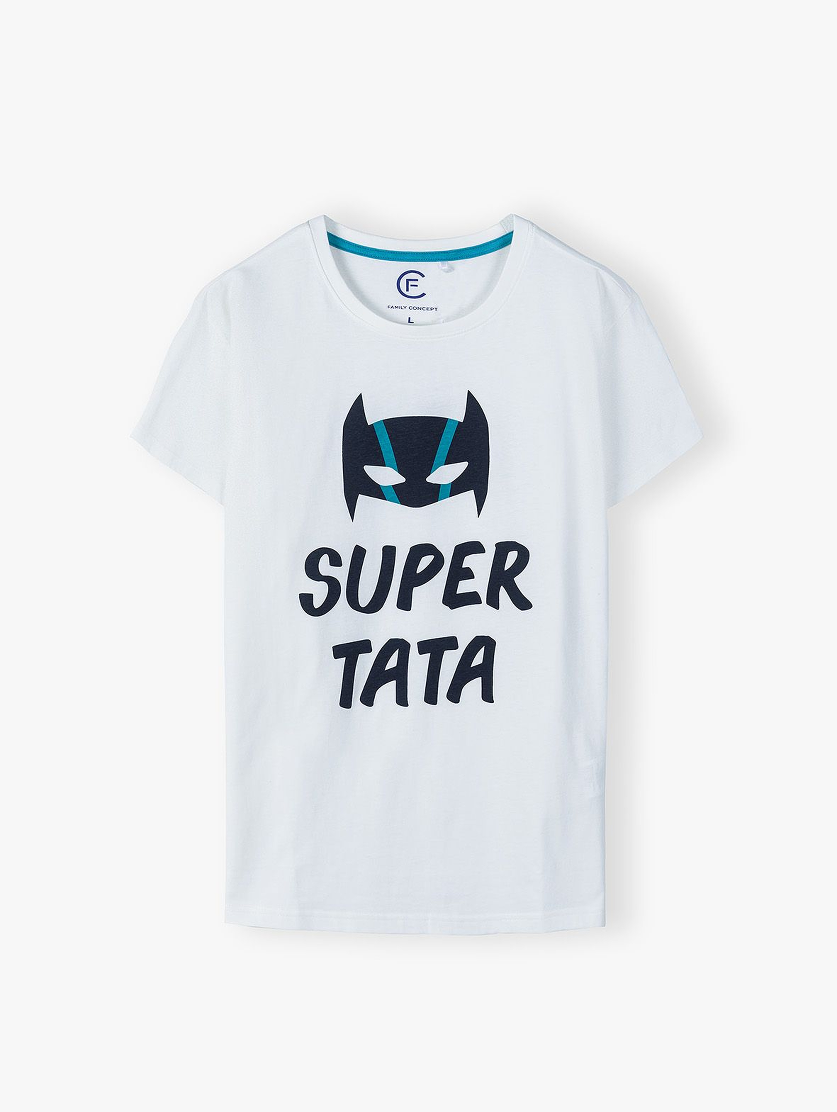 Bawełniany t-shirt  męski SUPER TATA