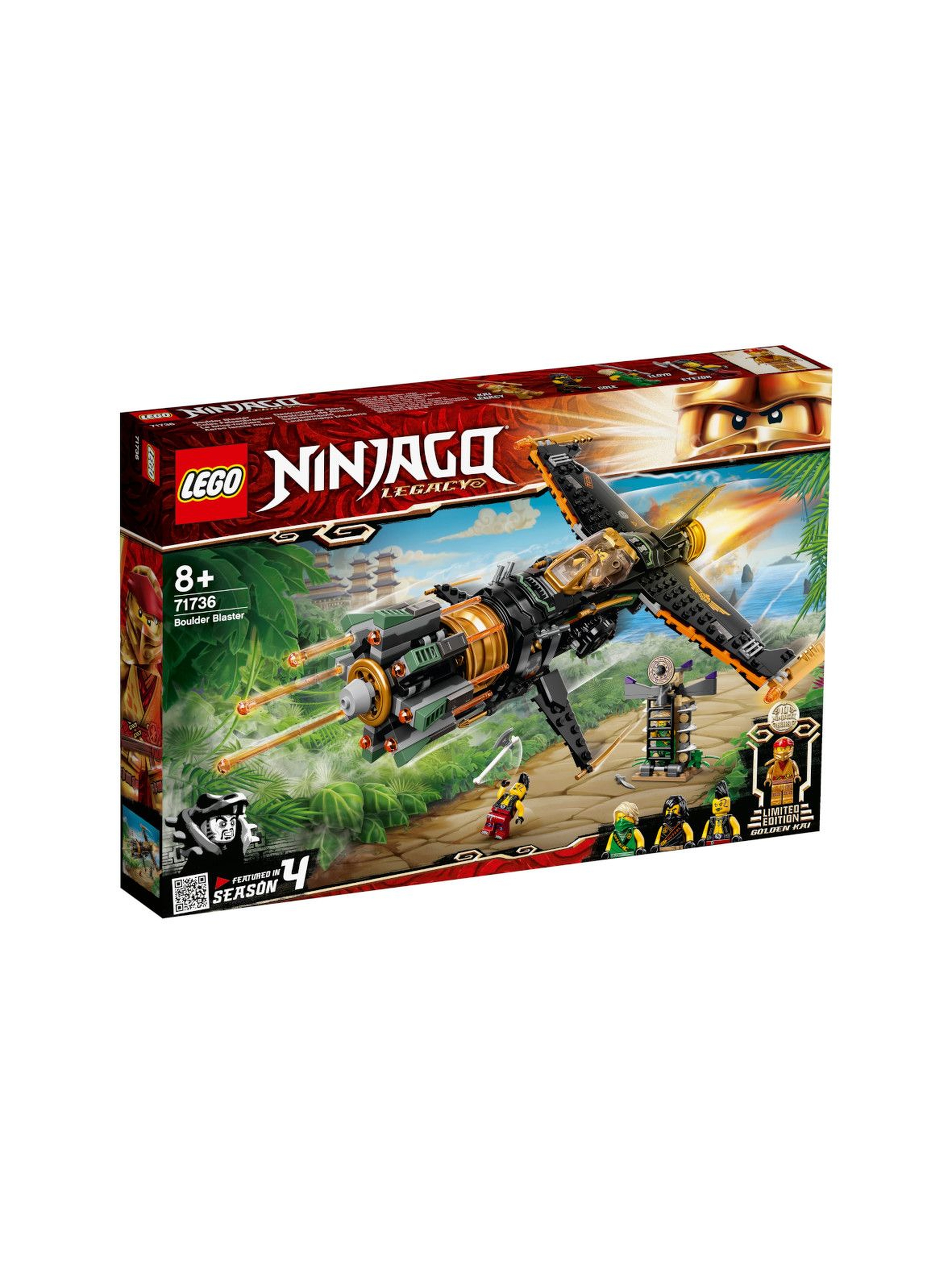 LEGO Ninjago - Kruszarka skał - 449 el
