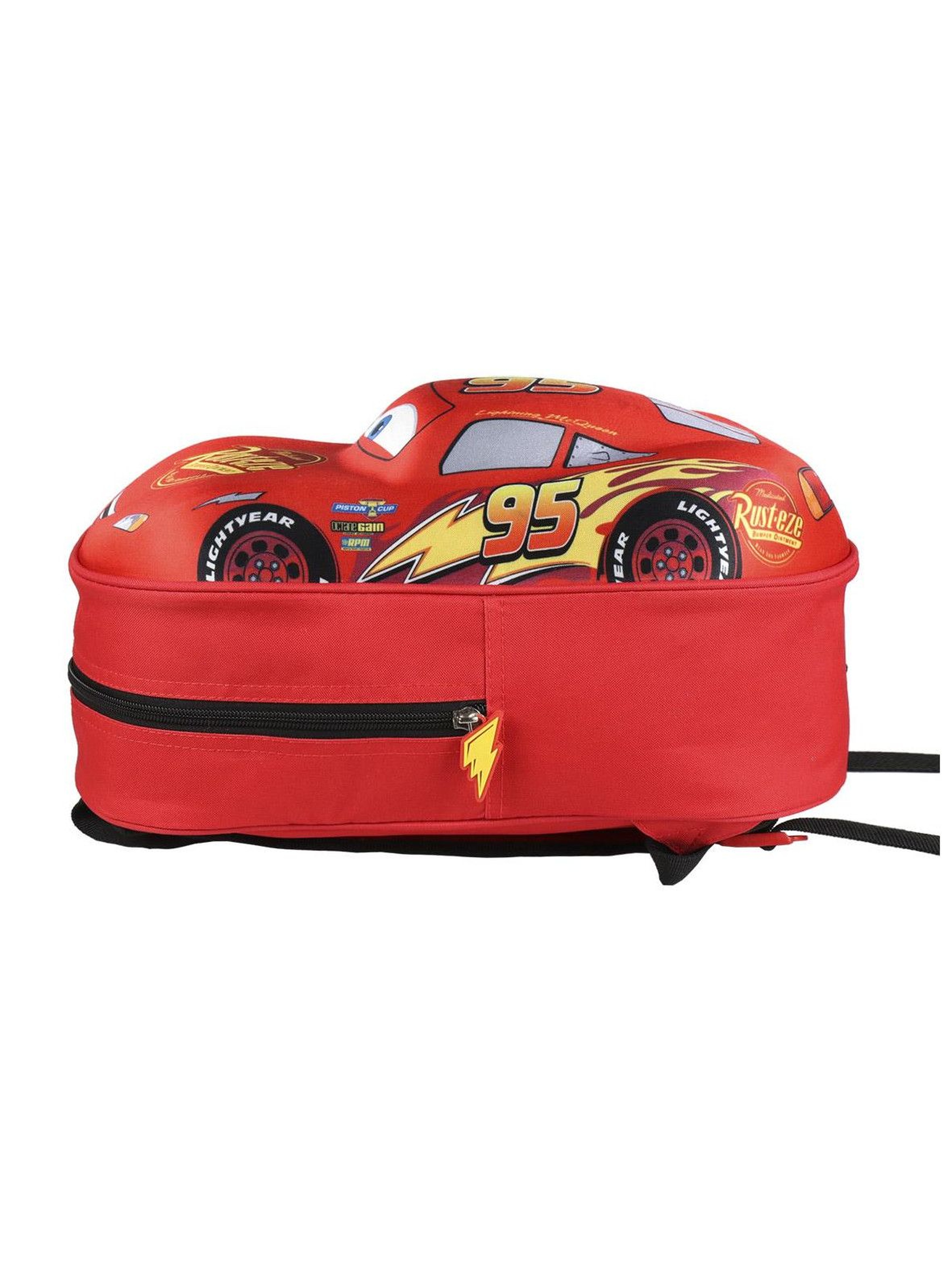 Plecak 3D Cars - czerwony