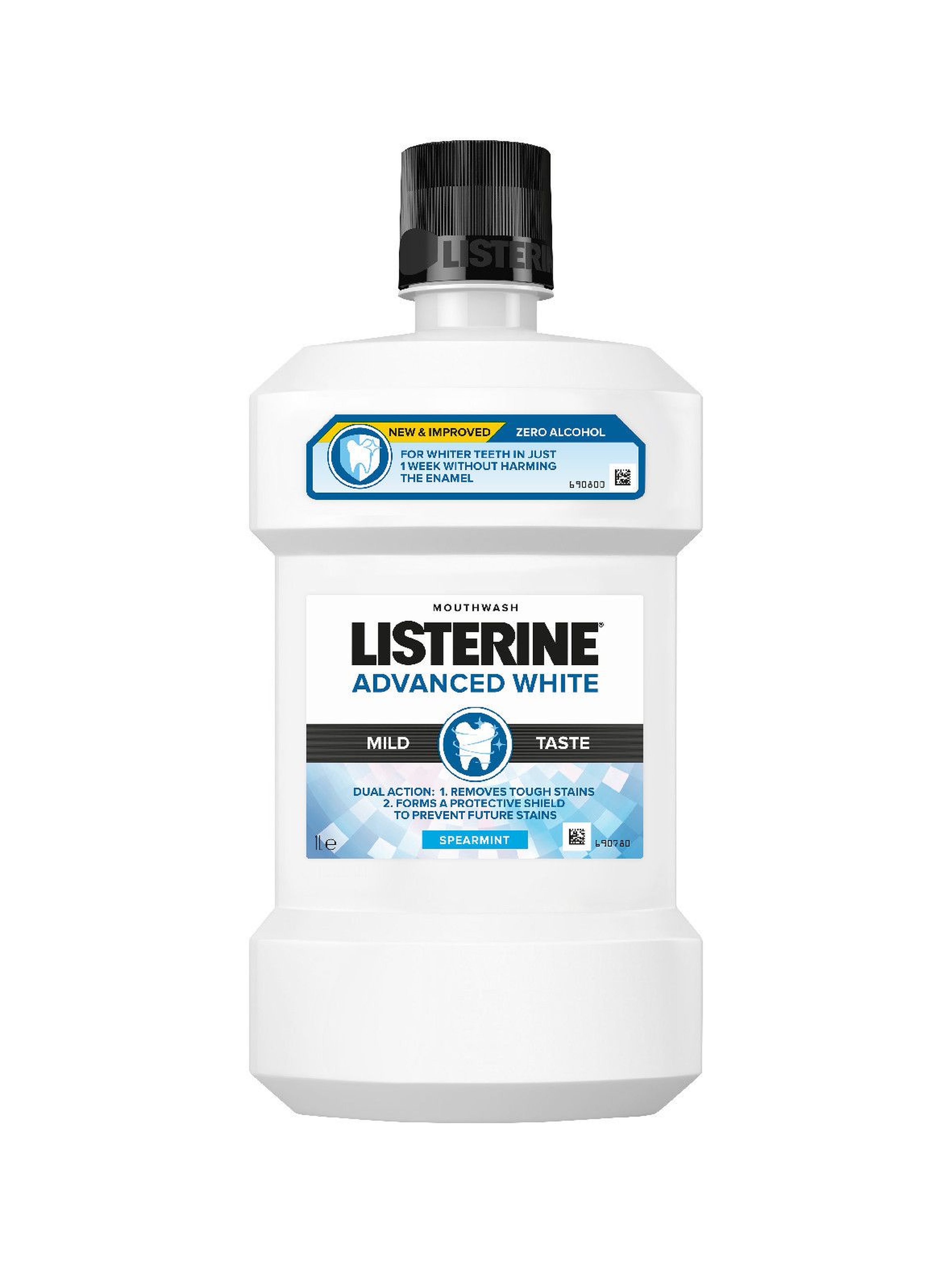 Płyn do higieny jamy ustnej Listerine Advanced White Łagodny Smak - 1000 ml