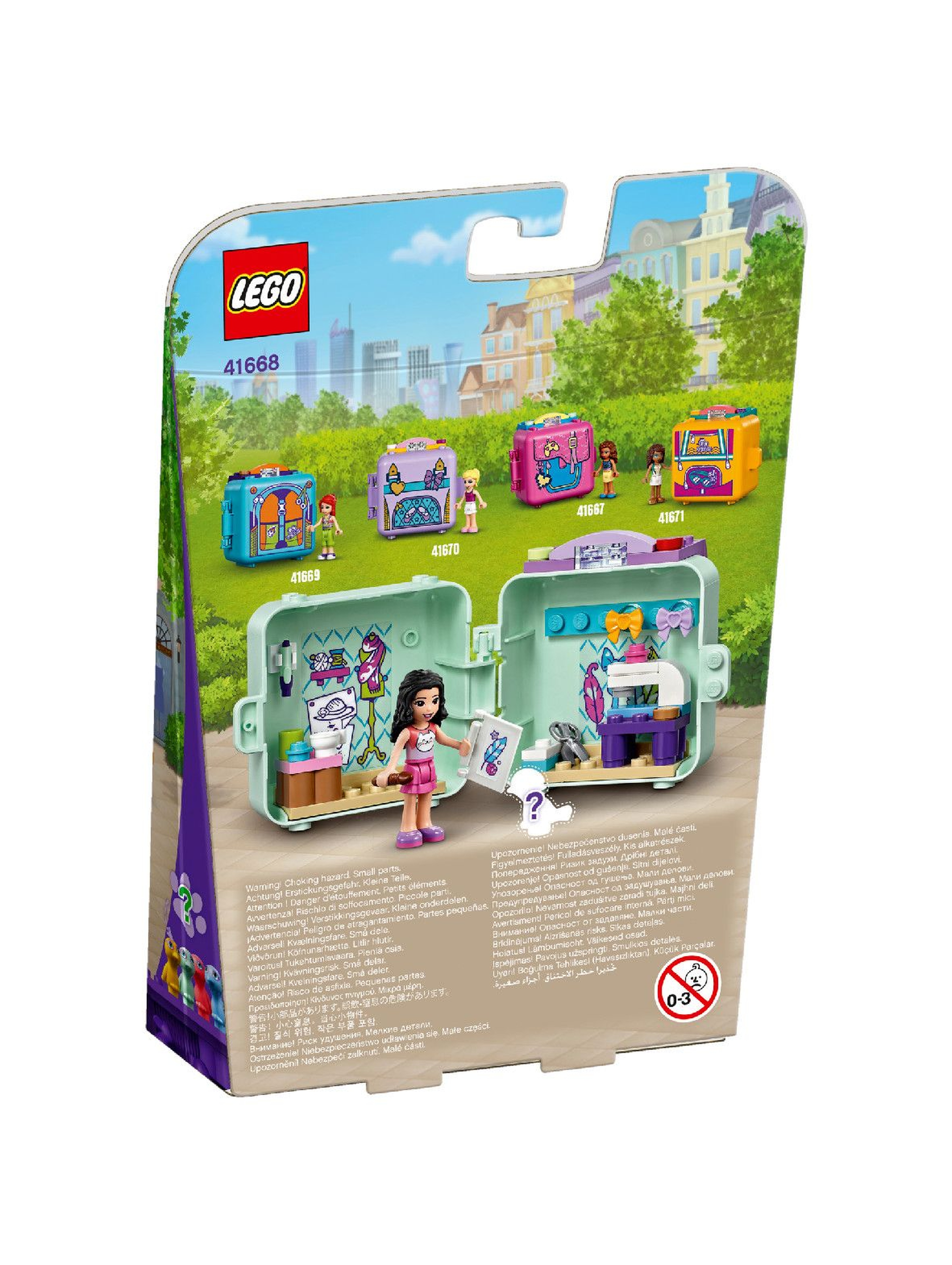 LEGO® Friends Modowa kostka Emmy (41668) wiek 6+
