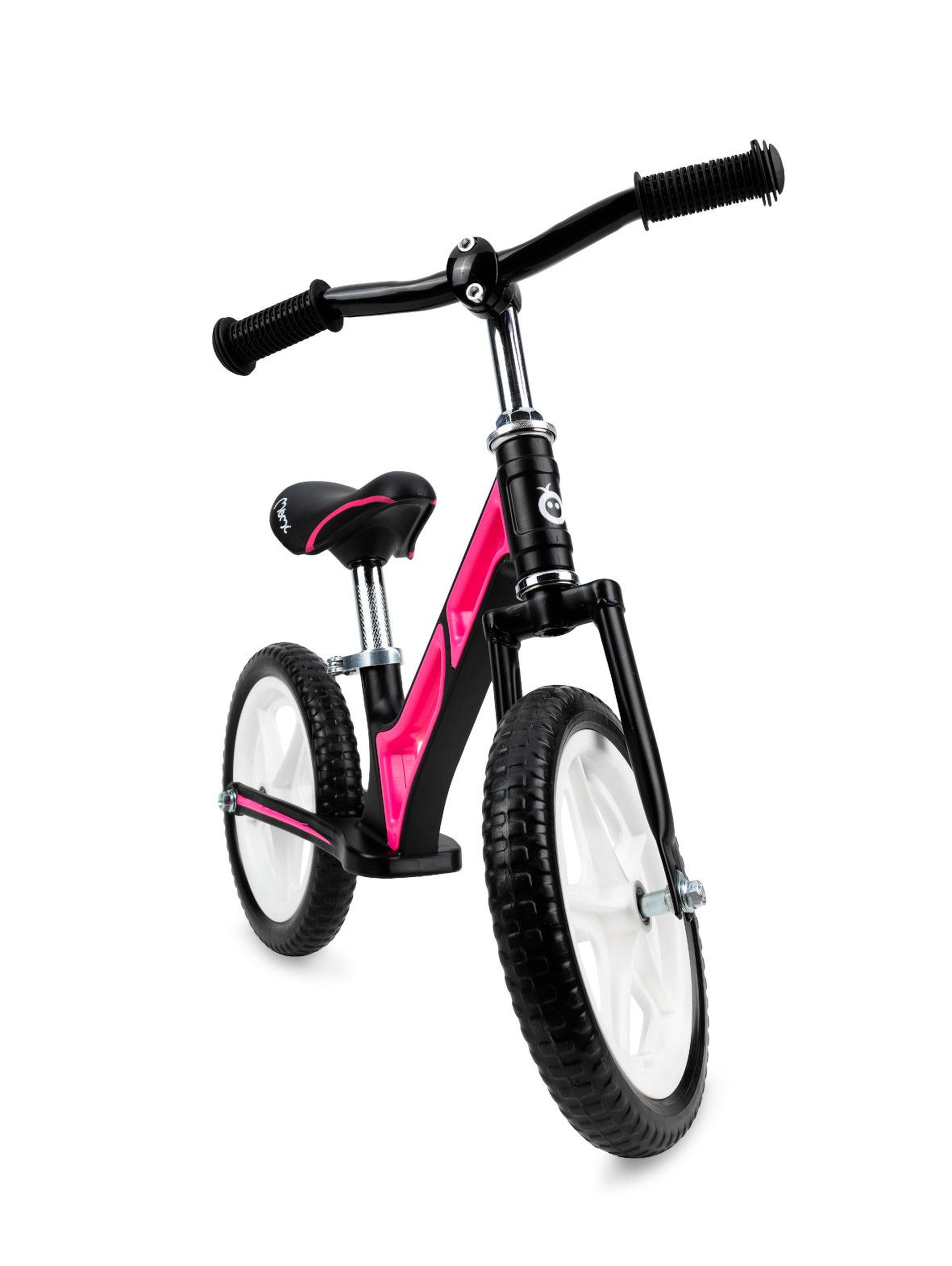 MoMi MOOV superlekki magnezowy rowerek biegowy różowy
