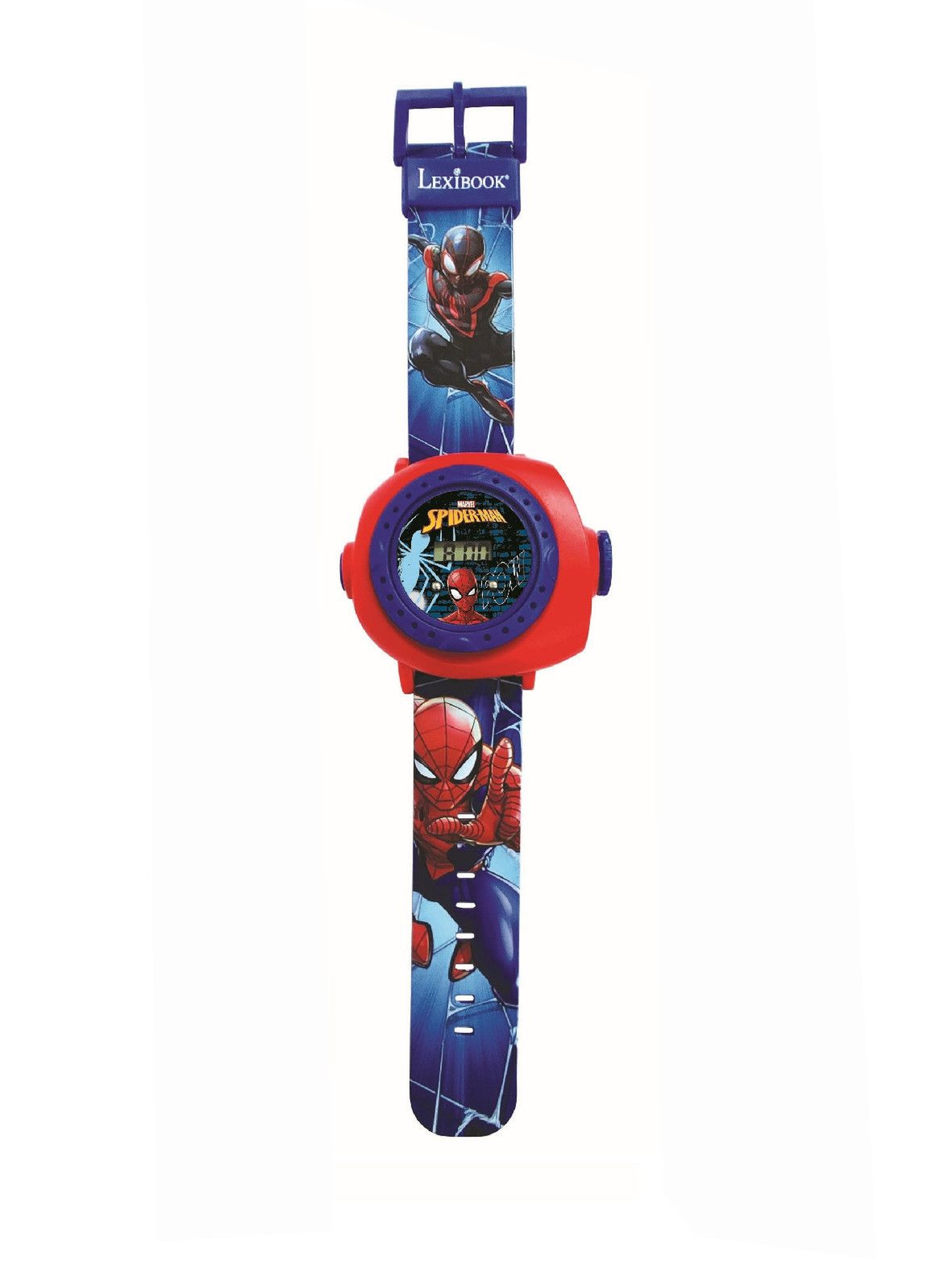 Cyfrowy zegarek z projektorem  Spiderman
