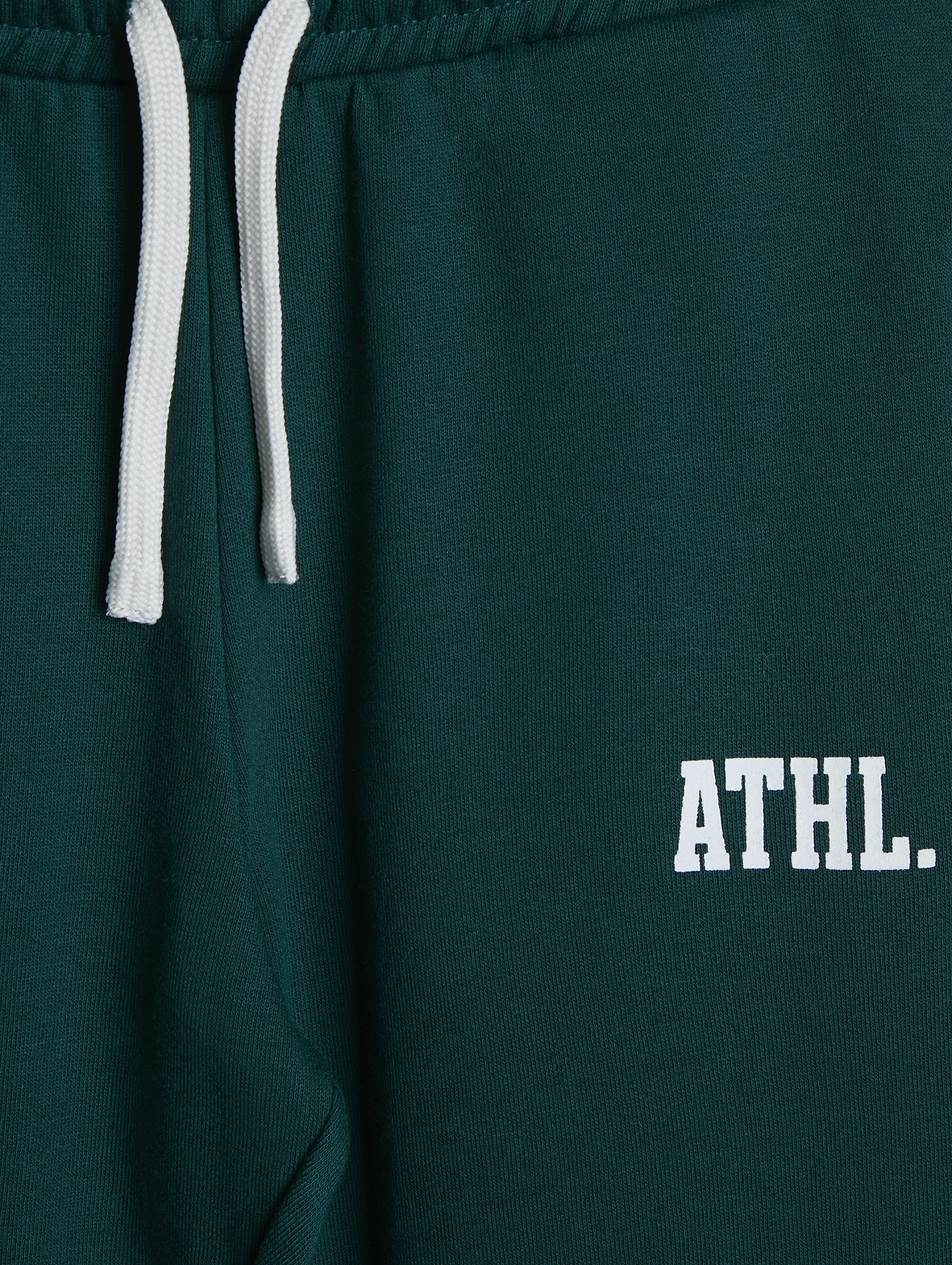 Zielone spodnie dresowe ATHL.- Limited Edition