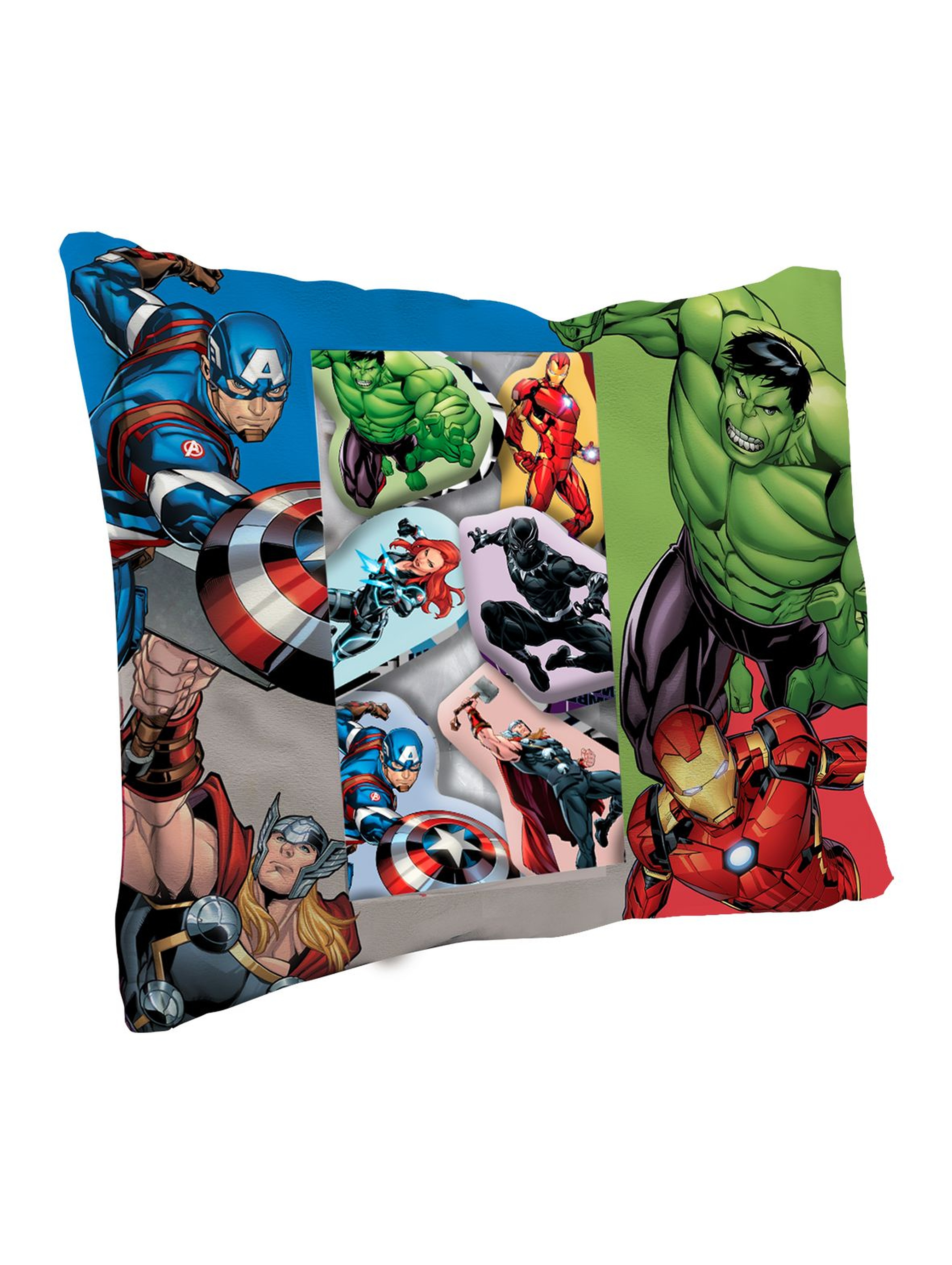 Avengers Zestaw duża poduszka + 6 mini poduszek
