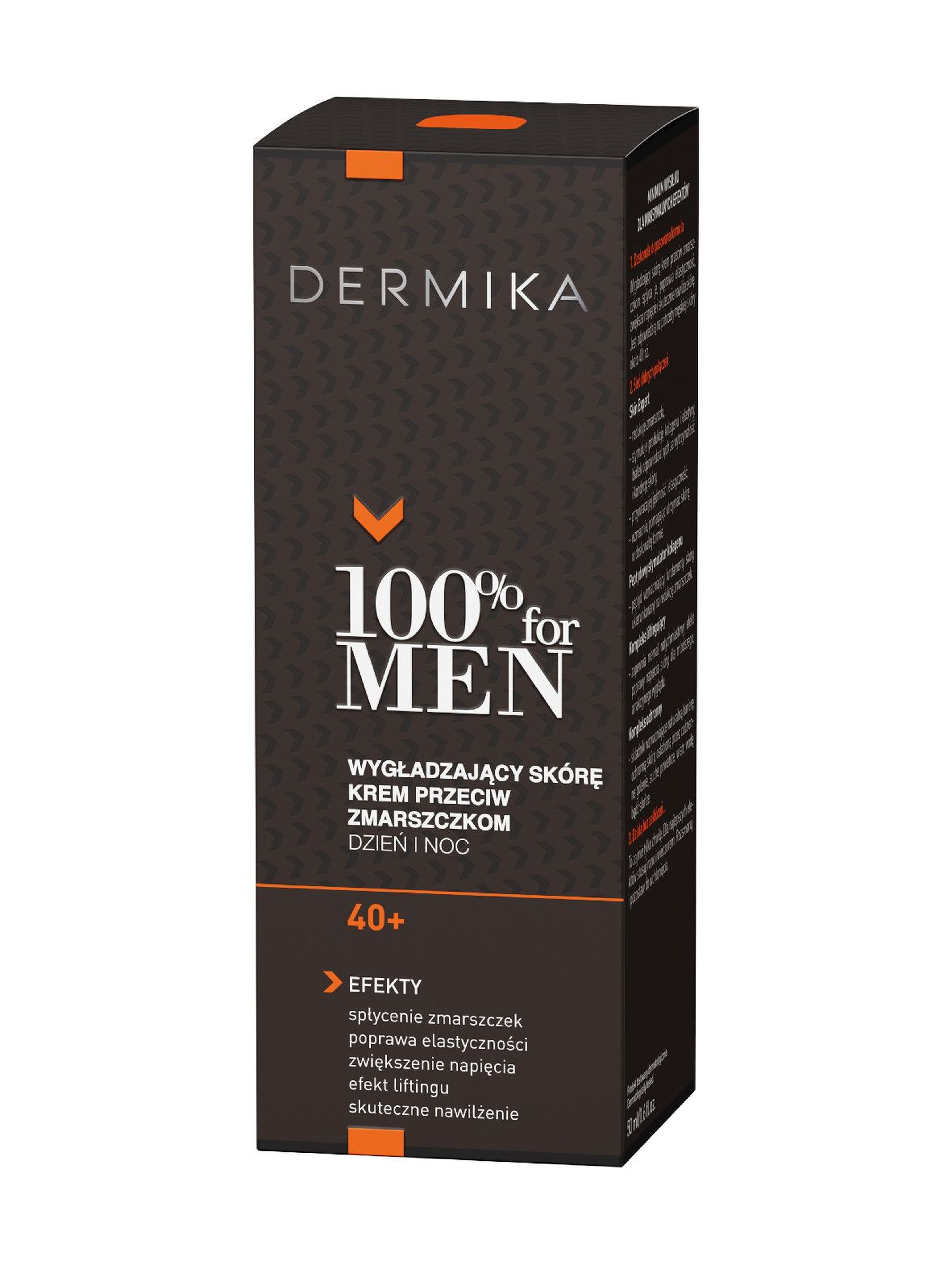 DERMIKA FOR MEN Krem przeciw zmarszczkom wygładzający 40+ 50 ml