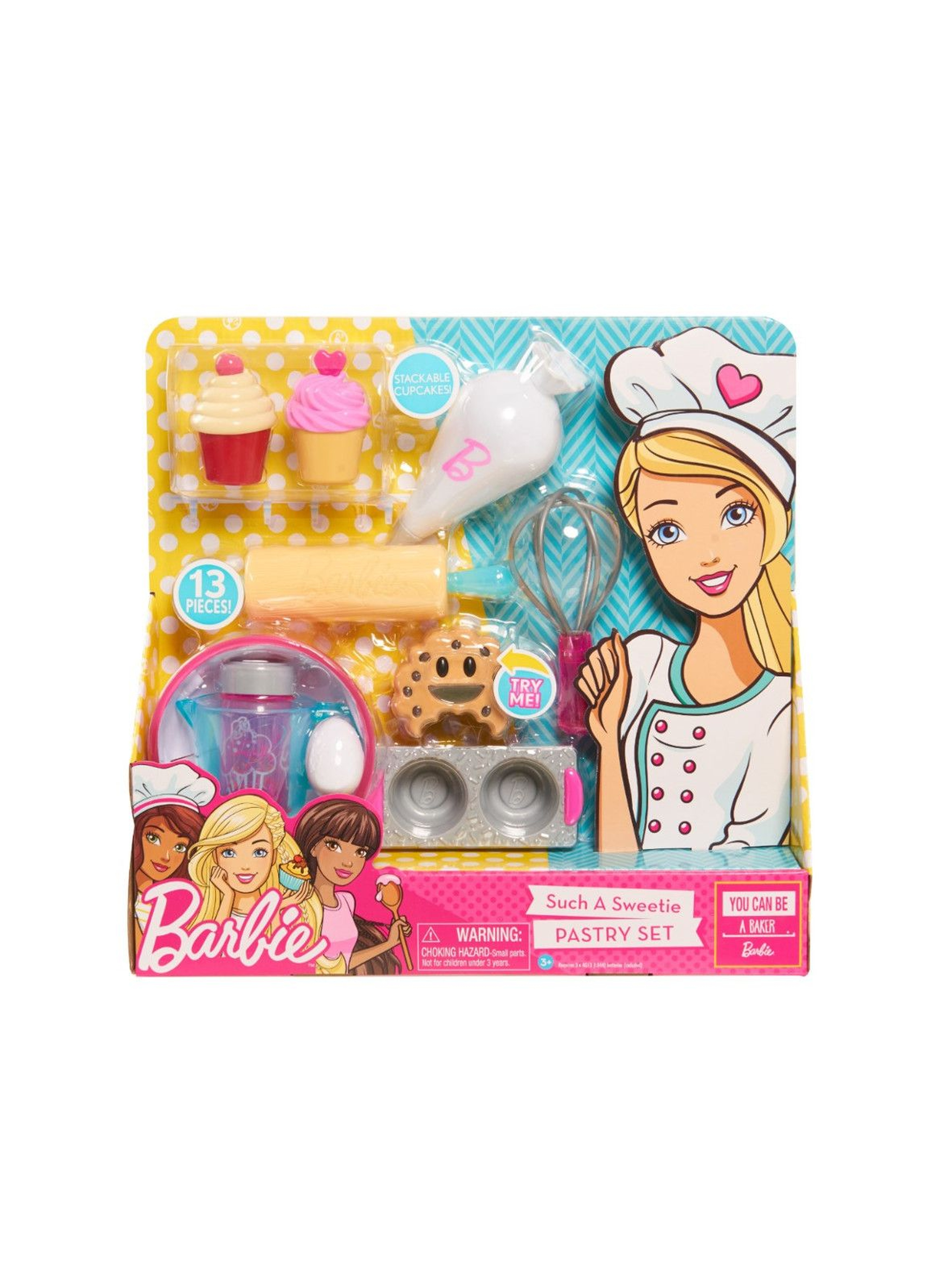 Barbie zestaw kulinarny