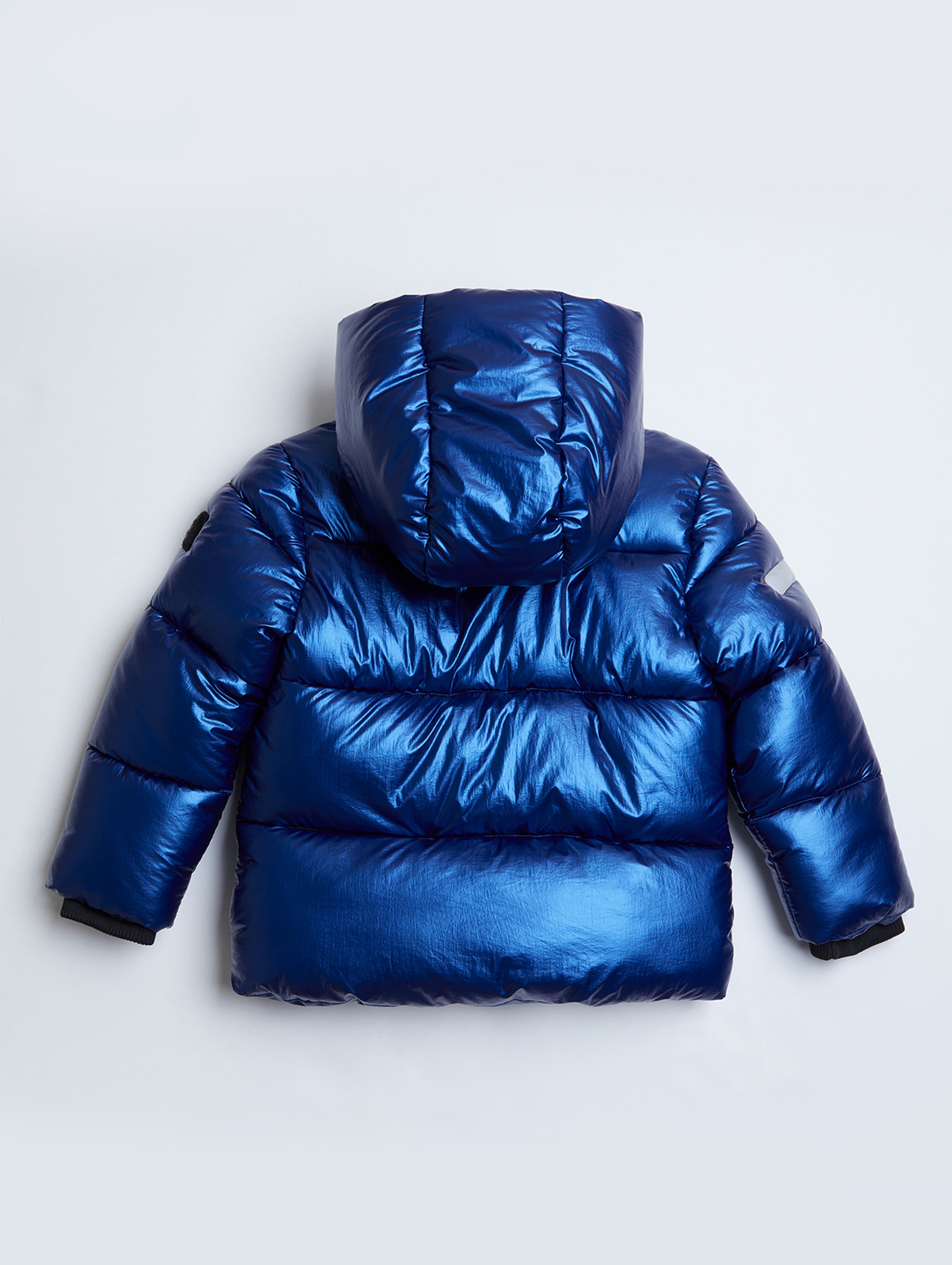 Zimowa pikowana niebieska kurtka - unisex - Limited Edition
