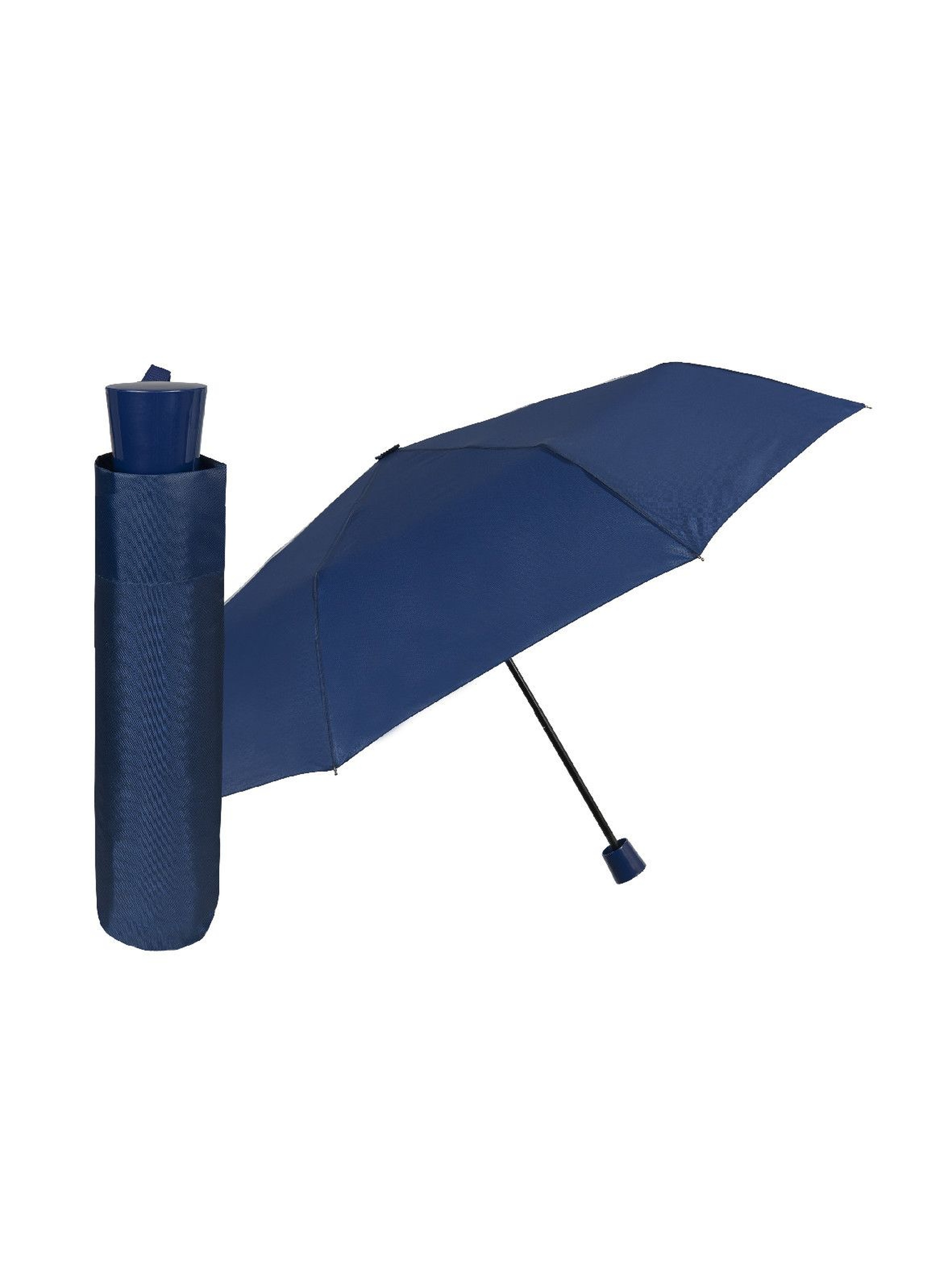 Parasol manualny mini granatowy Ø98 cm