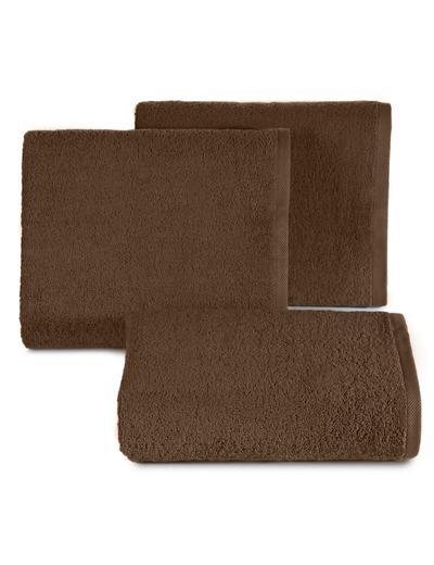 Ręcznik gładki2 (37) 50x90 cm brązowy