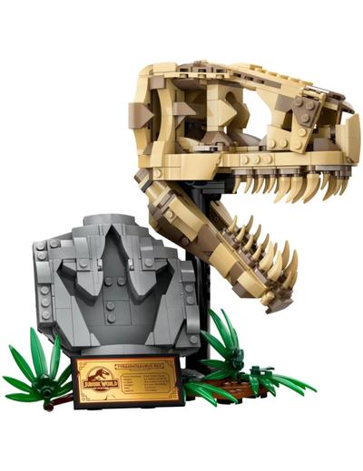 LEGO Klocki Jurassic World 76964 Szkielety dinozaurów - czaszka tyranozaura