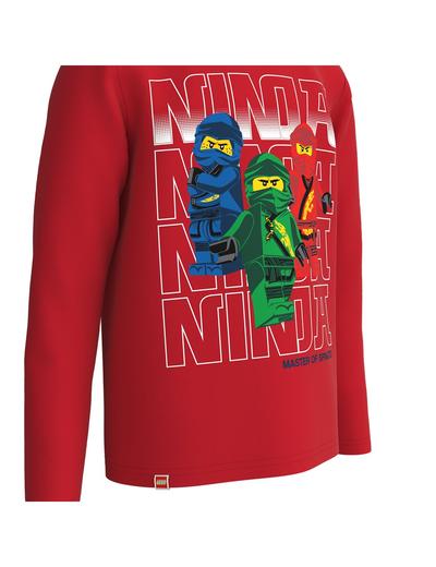 Czerwona koszulka Lego Ninjago - długi rękaw