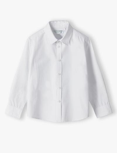 Biała elegancka koszula z długim rękawem - 5.10.15.
