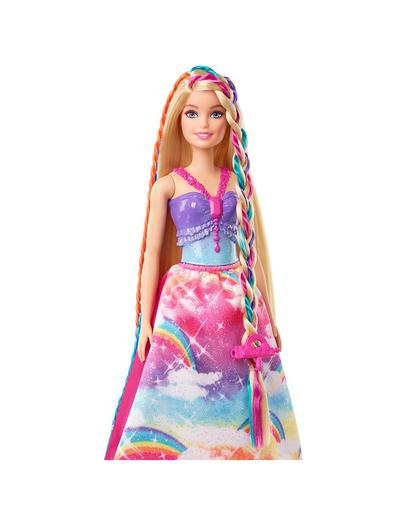 Barbie Księżniczka Zakręcone pasemka - wiek 3+