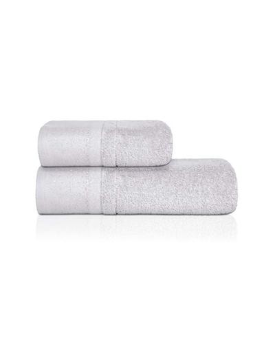 Bawełniany ręcznik ROSA - szary 70x140 cm