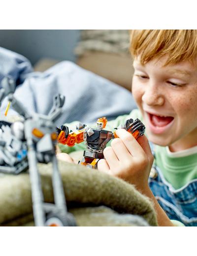 Klocki LEGO Super Heroes 76245 Upiorny Jeździec - mech i motor - 264 elementy, wiek 7 +