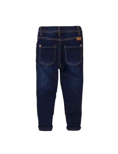 Spodnie chłopięce jeansowe indigo