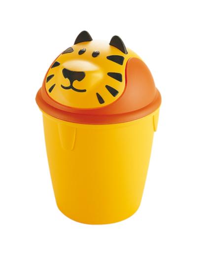 Kosz na śmieci Tygrysek - żółty