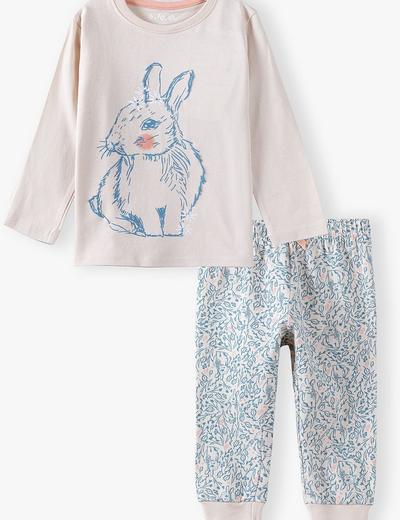 Bawełniana piżama z króliczkiem