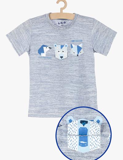 T-shirt dla chłopca- aplikacja 3D