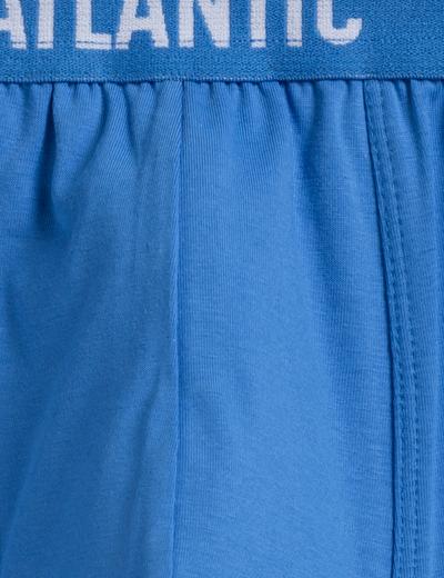 Bokserki męskie obcisłe w odcieniach szaro-niebiesko-granatowych 5pak - Atlantic