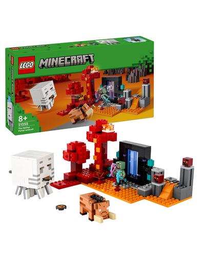 LEGO Klocki Minecraft 21255 Zasadzka w portalu do Netheru