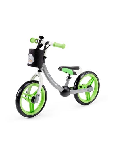 Rowerek biegowy 2WAY z akcesoriami Kinderkraft-zielony