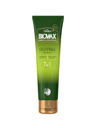 BIOVAX Odżywka Ekspresowa do włosów 7w1 Beauty Benefit Bambus & Olej Avocado