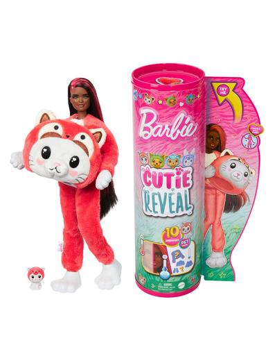 Lalka Barbie Cutie Reveal - Kotek-Panda Czerwona