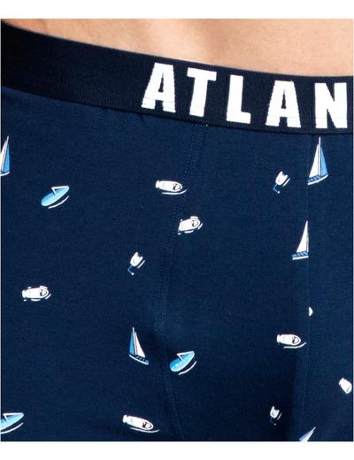 Bokserki męskie w marynarskie wzory Atlantic 2pak