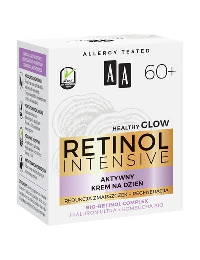 AA Retinol Intensive 60+ aktywny krem na dzień redukcja zmarszczek+regeneracja 50 ml