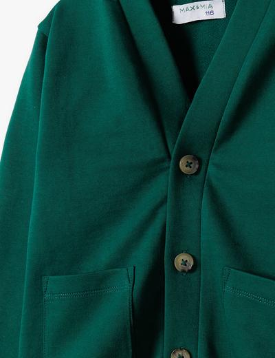 Zielona bluza bawełniana zapinana na guziki - 5.10.15.