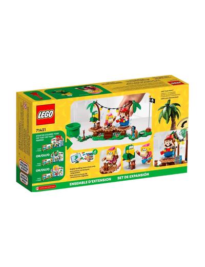 Klocki LEGO Super Mario 71421 Dżunglowy koncert Dixie Kong - 174 elementy, wiek 7 +