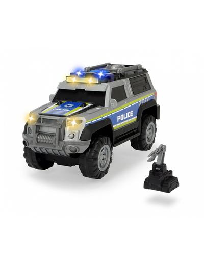 Auto Policja SUV srebrny 30 cm