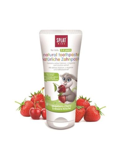Pasta do zębów SPLAT KIDS 2-6 Wild Strawberry-Cherry - 50 ml