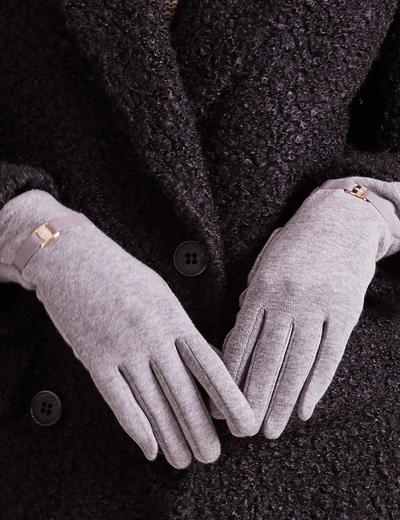 Klasyczne rękawiczki szare L/XL