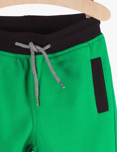 Dresowe spodnie dla chłopca- zielone