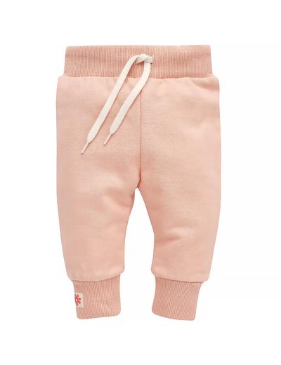 Spodnie dresowe niemowlęce Summer garden różowe