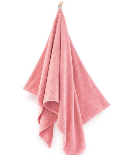 Ręcznik z bawełny egipskiej różowy 50x100cm