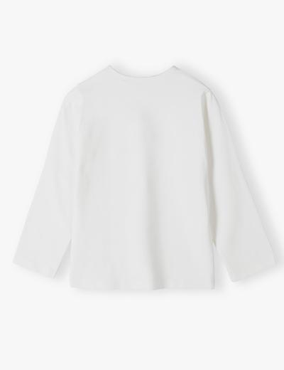 Bluzka z długim rękawem dla dziewczynki z nadrukiem jednorożca - 5.10.15.