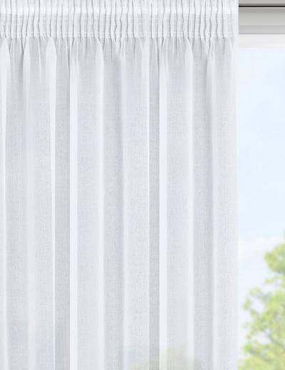 Firana gotowa Elpidia na taśmie 350x150 cm - biała